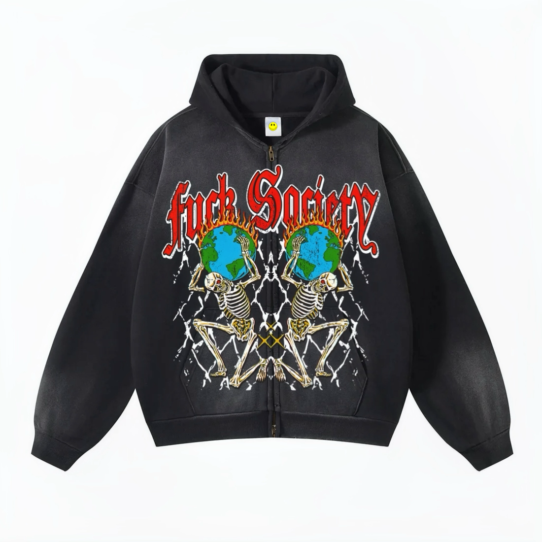 "THE WORLD IS FUCKED" Hoodie