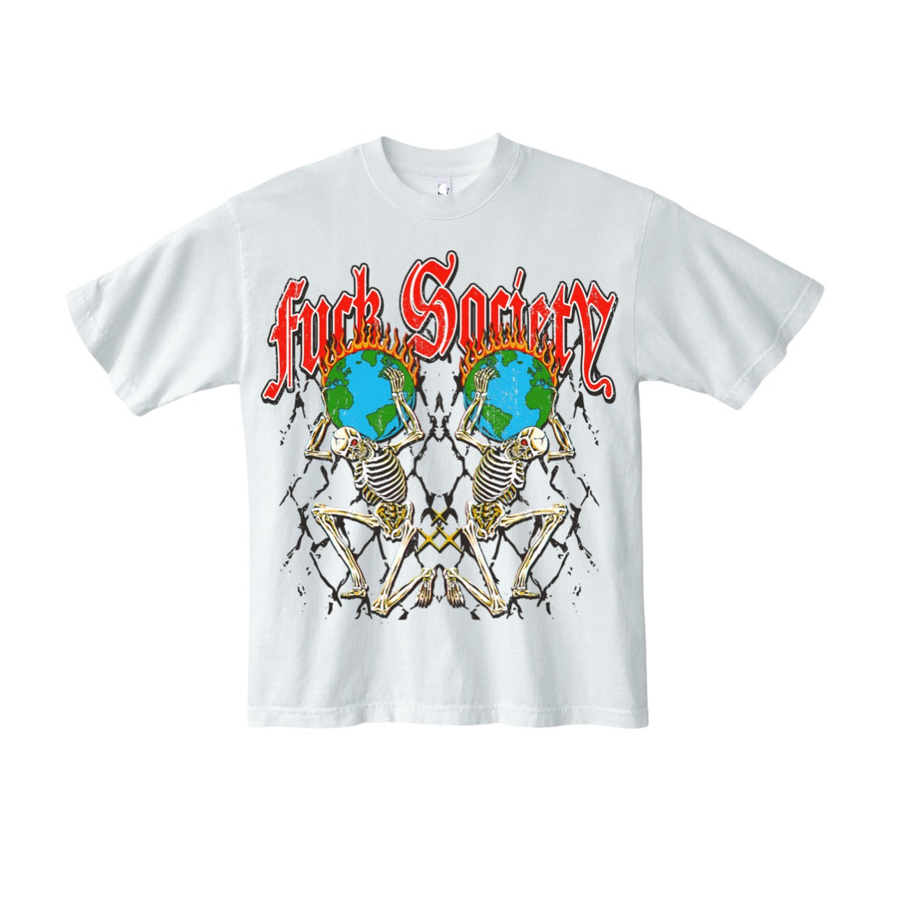 "THE WORLD IS FUCKED" T Shirt
